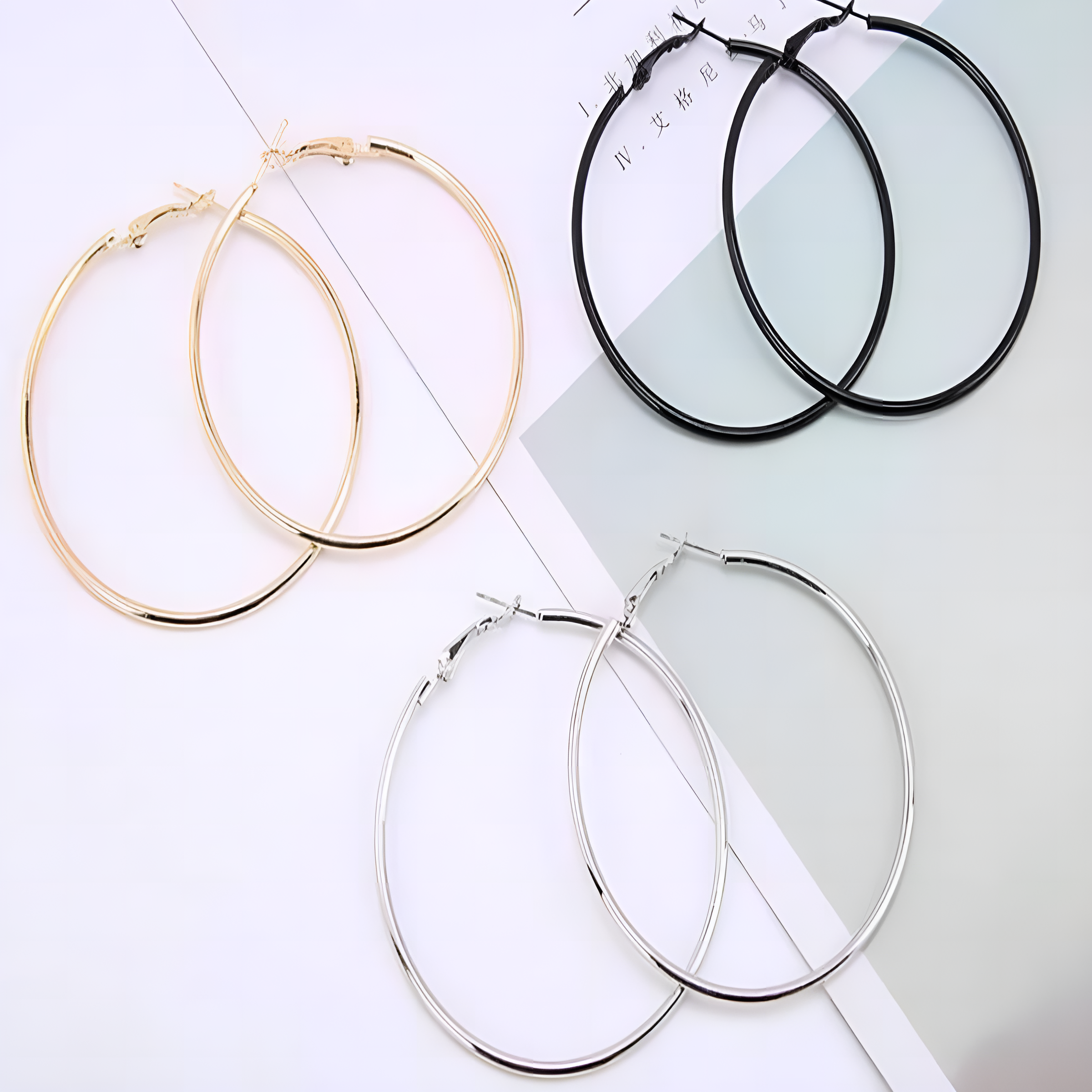 Everyday casual earrings for women, lightweight simple studs