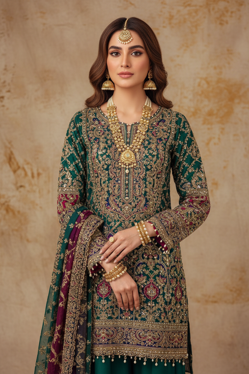Pakistan Fashion Guide 2025: Shalwar Kameez, Lawn Suits, Bridal Wear & Top Trends | Hanaya Store