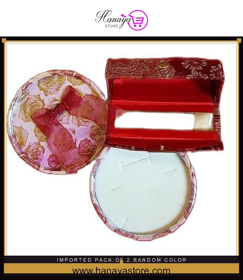 Imported Pack of 2 Random Color Jewellery Set & Mirror Ring/ Lipstick Gift box – Accessories Online in Pakistan | Hanaya