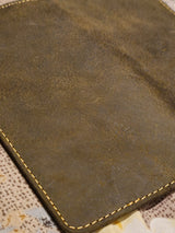 Genuine Leather Wallet for Men | Crazy Horse Pull-Up Cowhide Bifold Wallet with Card Slots & Cash Compartment