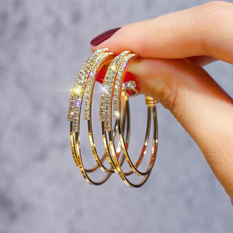 Classy Trendy Cz Crystals Love Promise Fashionable Earring – Earrings Online in Pakistan | Hanaya