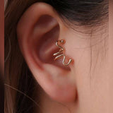 1 Piece Adjustable Ear Clip Cuff Conch – High Quality, No Piercing, Korean Trendy Design – Earrings Online in Pakistan | H...