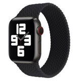 STRAP Elegant Soft Silicone Braided Style Compatible For APPLE strap 42/44mm Series 1/2/3/4/5/6 – Close Up – Accessories |...