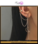 Pair High Quality Korean Style Ear Cuff Style Elegant Stylish Fashionable Jewelry – Earrings Online in Pakistan | Hanaya