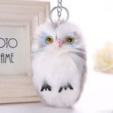Beautiful Pom Pom Trendy Ladies Bag Fluffy Pom Pom Key-ring – View 5 – Accessories | Hanaya Pakistan