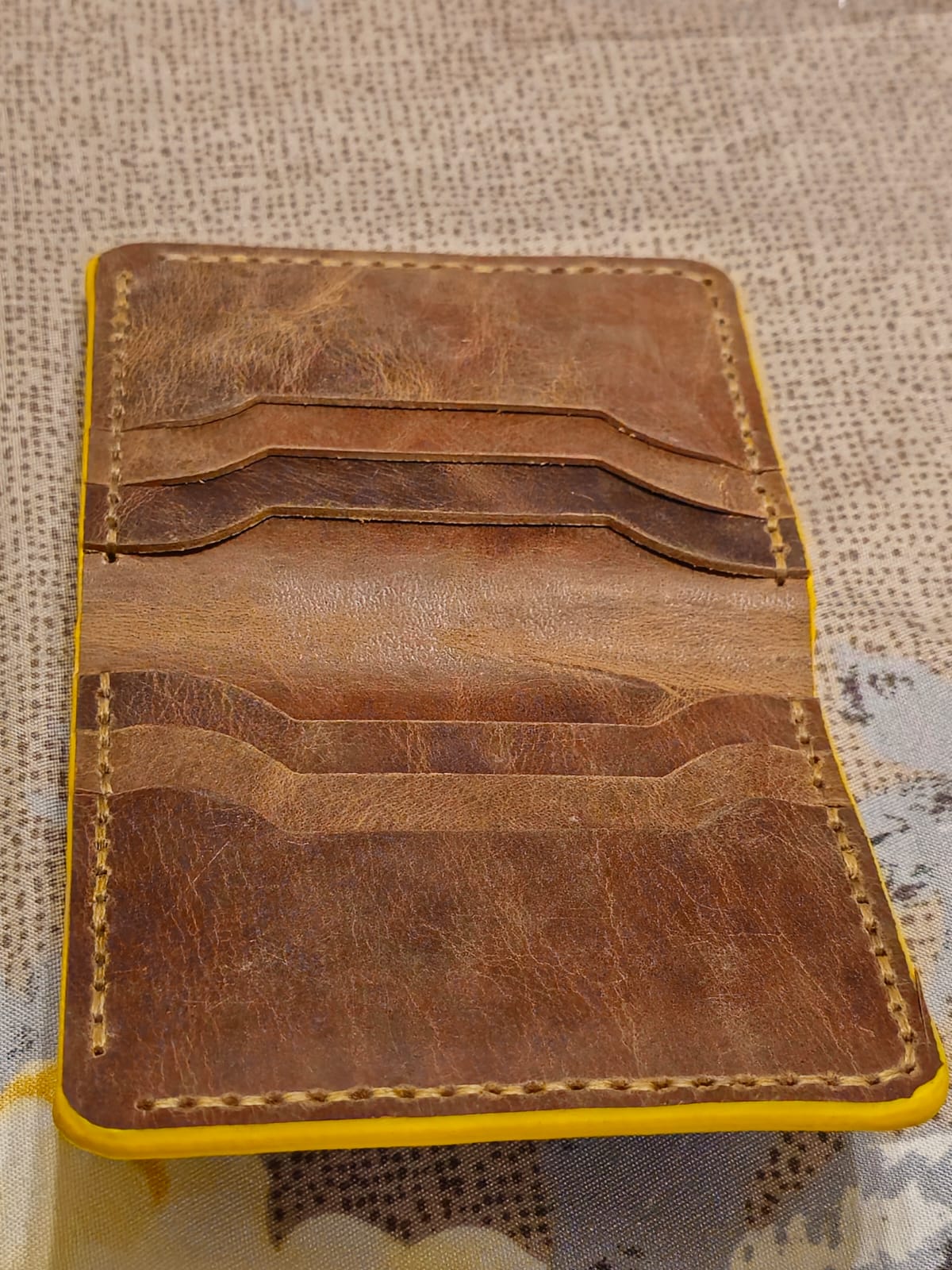 Genuine Leather Wallet for Men | Crazy Horse Pull-Up Cowhide Bifold Wallet with Card Slots & Cash Compartment