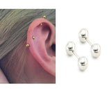 2 Pieces Steel 5mm Ear Plug Piercing Barbell Cartilage Ear Jewelry – Lifestyle – Buy Accessories Pakistan | Hanaya