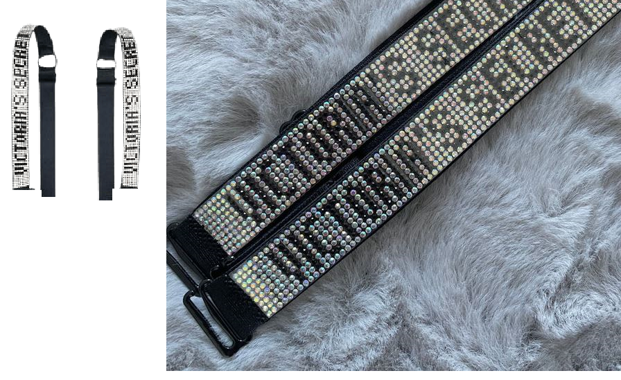 1 PAIR Adjustable Bra Strap Women Bra Shoulder Strap Elastic Anti Slip Adjustable Strap Detachable Ladies Bra Accessories ...