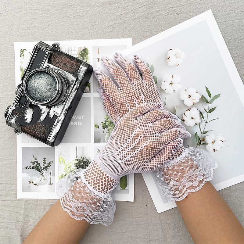 Long Fingerless Gloves for Women Hijab Friendly Classy – Image 2 of 2