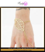 Royal Leaf Trendy Charm Bracelet For Girls
