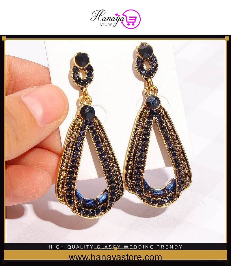 High Quality Classy Wedding Trendy Earring For Girls – Earrings Online in Pakistan | Hanaya