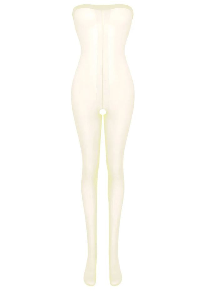 Premium Quality Trendy Ultra Shimmery Crotchless Body Stocking Dress Nightwear Sleepwear – Image 3 of 3