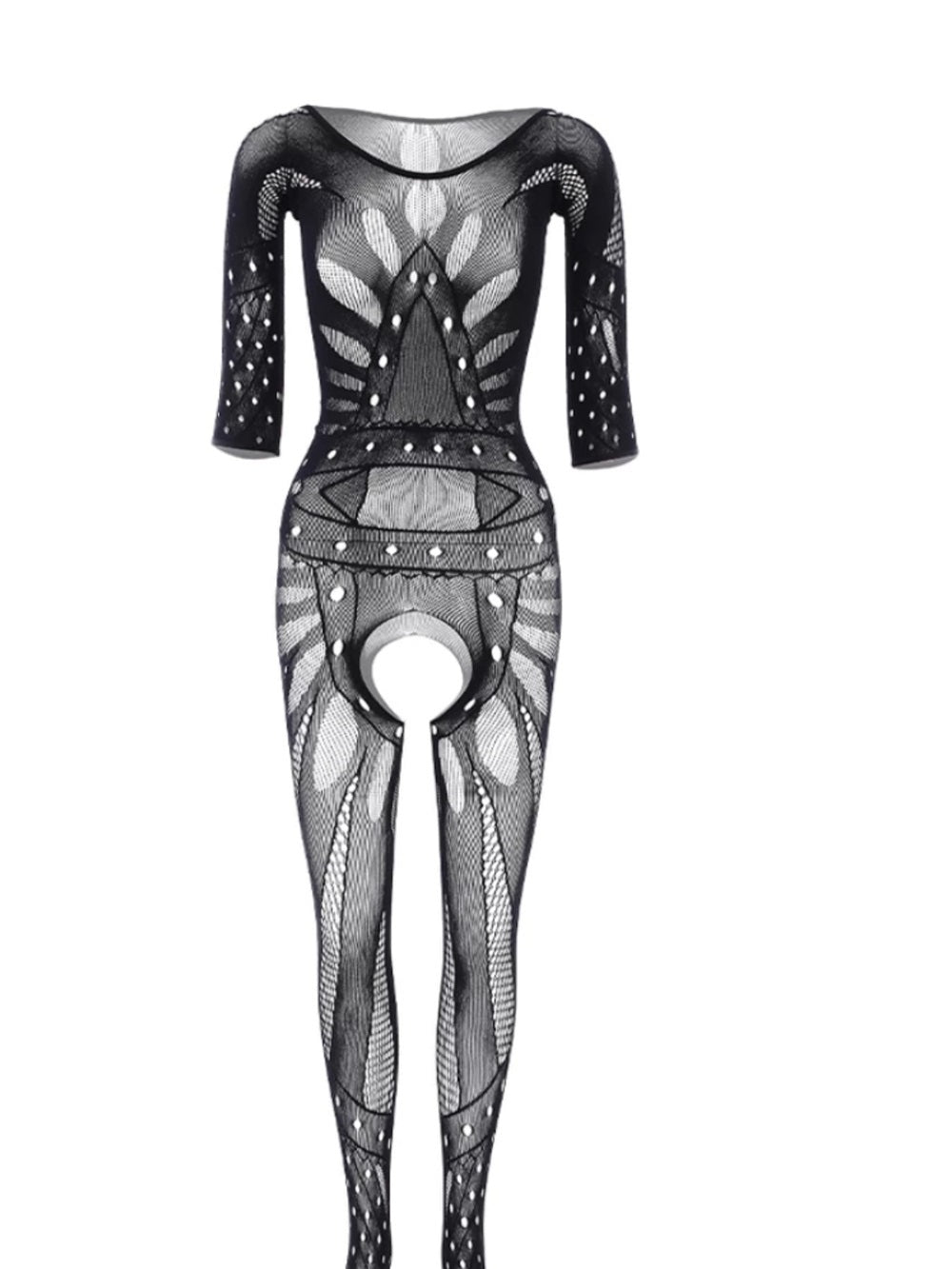 Breathable Lace Fishnet Jumpsuit for Women Mesh Body Stocking Suit – Buy robe & bodysuit online in Pakistan