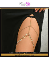 Bohemian thigh chain Design 8