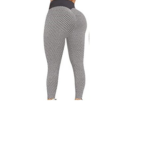 Women Honeycomb Leggings Sports Compression Yoga Running Gym Trouser – Tights Stockings Leggings Hosiery for Women Pakistan | Hanaya Store