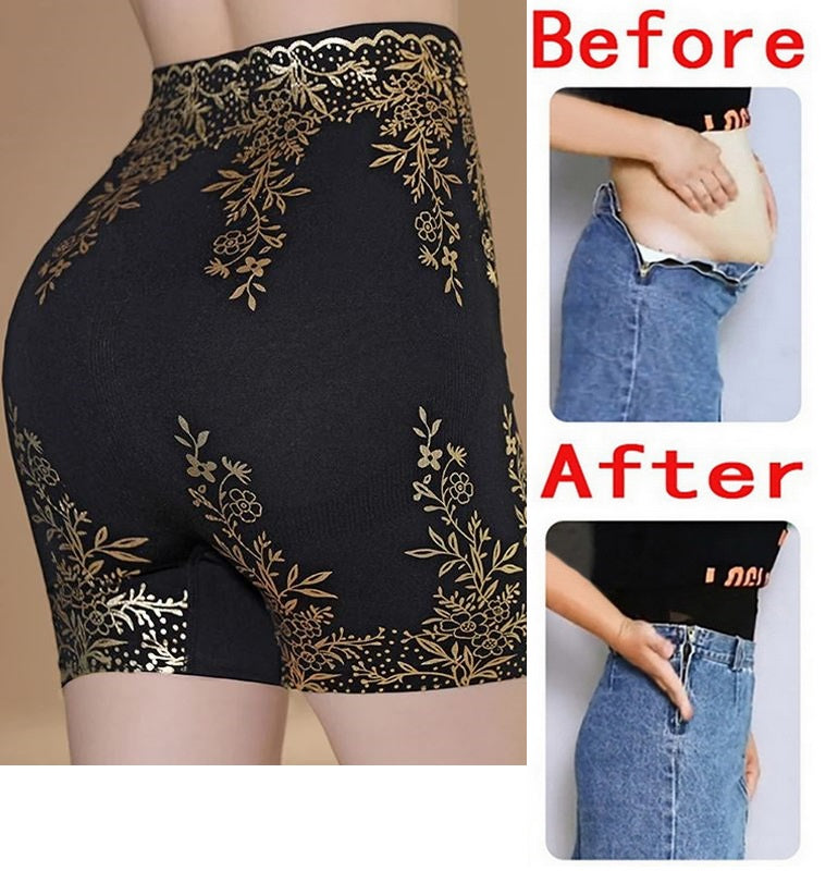 Restoration shaper fat burning Hip-lift tummy control panties safety pants knickers underwear shapewear high waist