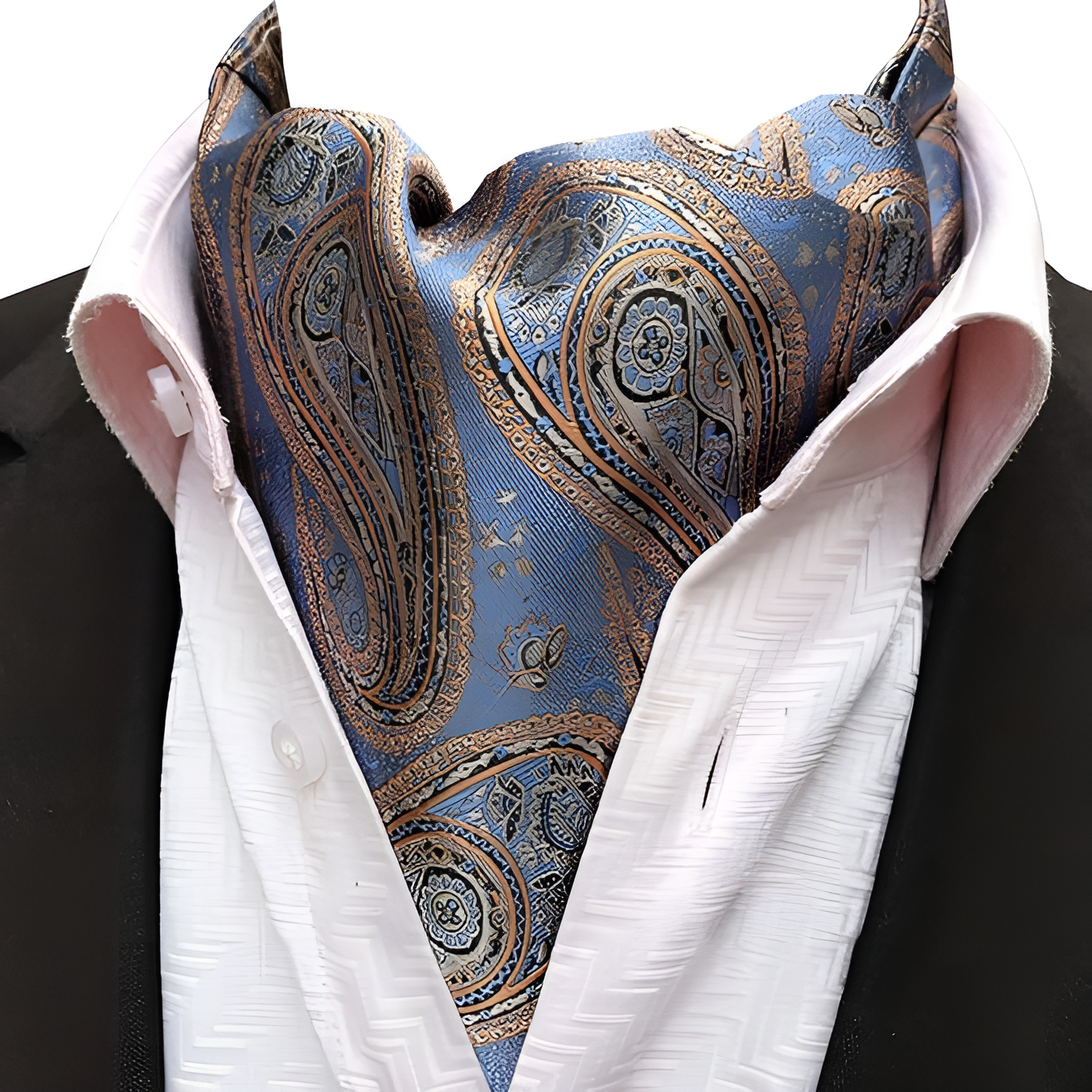 Silk Printed Mens Neck Fashion Ties CRAVAT Bow Tie Bow Ties Fashion Design Male Clothing Bows and Ties Men Wedding Dress Ties and Bowties Ascot Tie Jacquard Woven Mens Neck Tie Fashion Ascort – Image 14 of 19