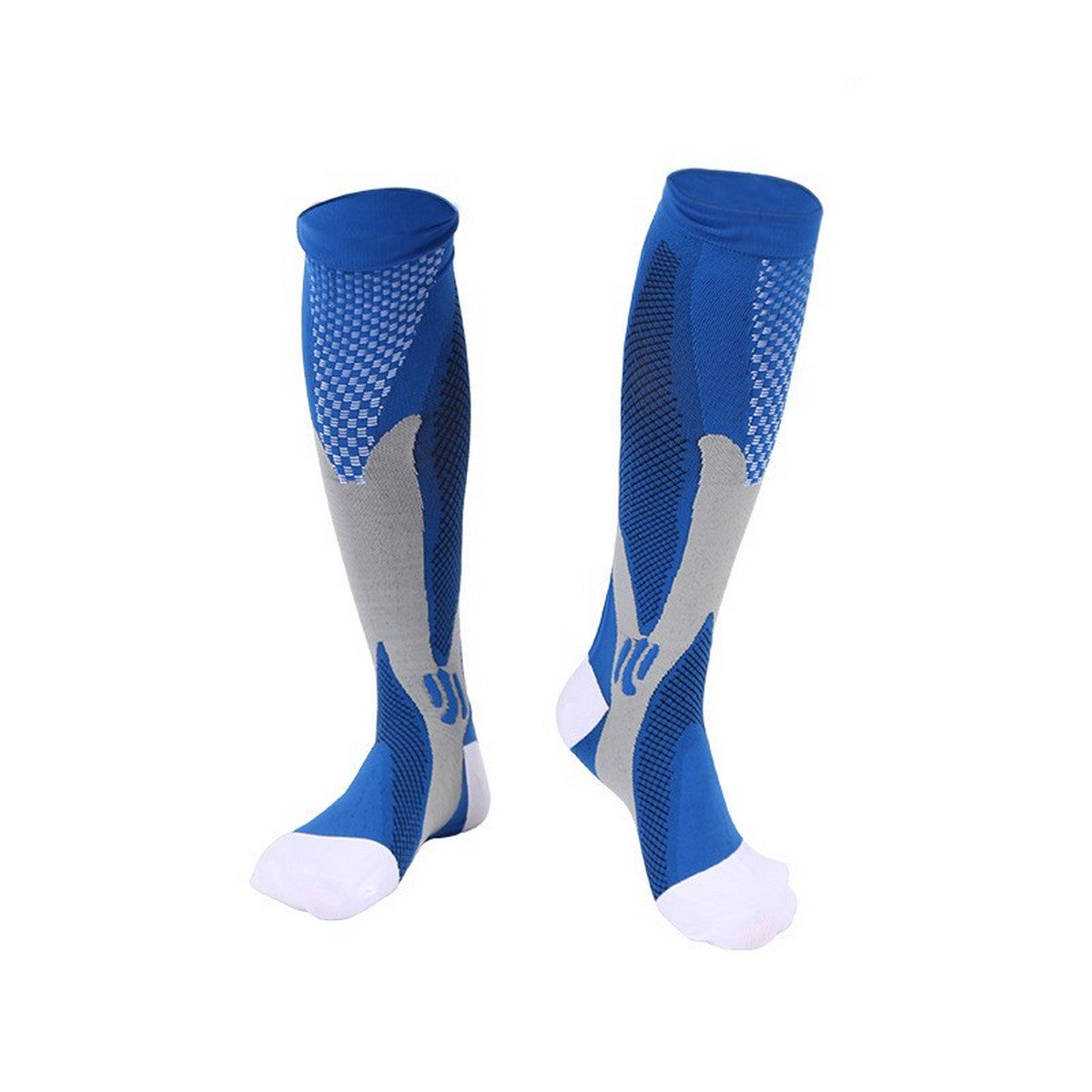 High Quality Medicated Sports 20-30mmHg Blood Circulation Unisex Compression Women Socks Pair Women Socks Fancy Socks for Men and Women Socks Cute – Image 2 of 2