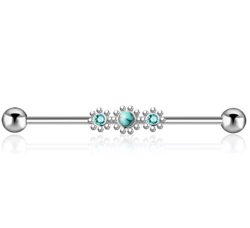 Must Have Body Jewelry Steel 38mm Ear Plug 14G Piercing Industrial Cartilage – Earrings Online in Pakistan | Hanaya