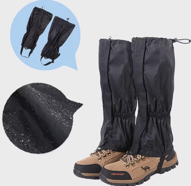 Hiking Gaiters Lightweight Leg Gaiters Snow Gaiters Waterproof Windproof Durable Leg Cover Protect for Mountain Snow, Hi