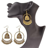 Trendy Jhumki Balli Antique Ultra Light Weight Vintage Earring – Earrings Online in Pakistan | Hanaya