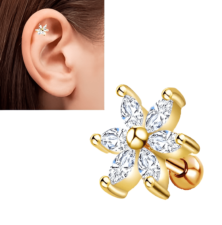 1 PIECE Piercing 16G (1.2mm) Elegant Body Jewelry Elegant - Hanaya Store