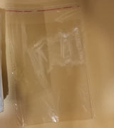 50 Pcs Transparent Resealable Plastic Bags – Self Seal OPP Poly Bags for Jewellery, Storage, Packing & Small Items | Pee