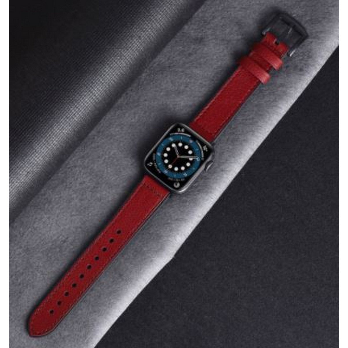 Compatible for APPLE iWatch 42/44mm Leather Silicone Series 1/2/3/4/5 – Accessories Online in Pakistan | Hanaya