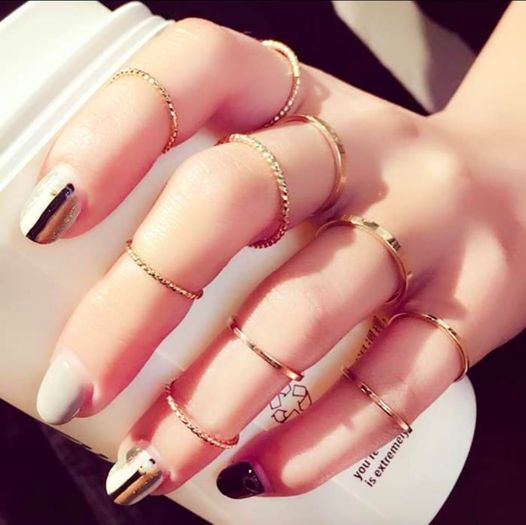 Trendy High Class 10 Elegant Ring For Women - Elevate Your Look With Fashionable, And Stylish Rings For Women – Close Up –...