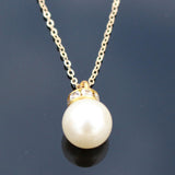 Trendy Big Pearl Classy Elegant Necklace
