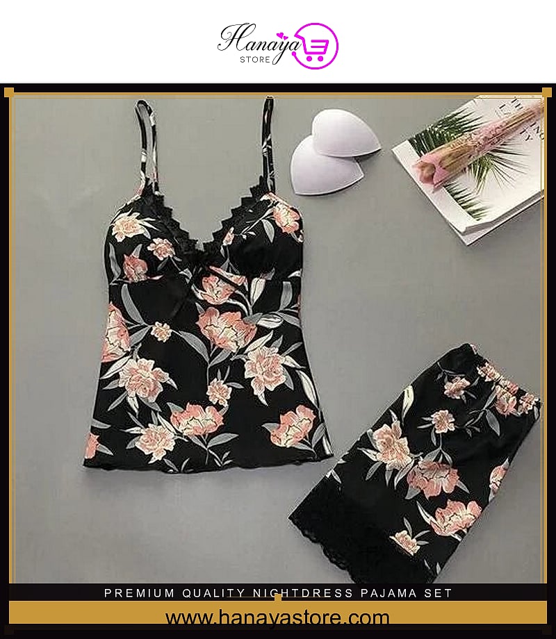 Premium Quality Nightdress Pajama Set Stretch Body Con Mini Dress Sleepwear Lingerie Nightgown – Buy lingerie & loungewear online in Pakistan