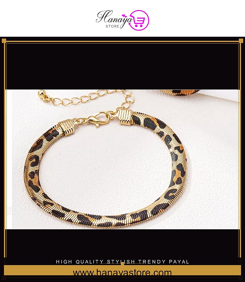 High Quality Stylish & Trendy Payal Leopard Style Anklets Anklet for Women – Perfect for Every Occasion – Accessories Onli...