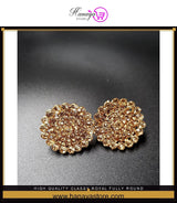 High Quality Classy Royal Fully Round Crystal Trendy Earring