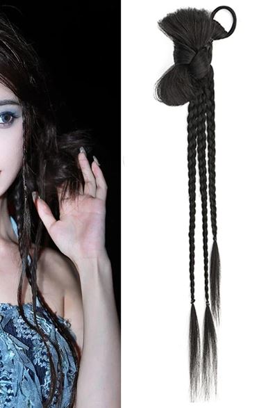 Synthetic Bubble Twist Ponytail High Elastic Wig Women Hair – Image 2 of 2