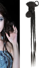 Synthetic Bubble Twist Ponytail High Elastic Wig Women Hair – Image 2 of 2