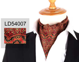 Silk Printed Mens Neck Fashion Ties CRAVAT Bow Tie Bow Ties Fashion Design Male Clothing Bows and Ties Men Wedding Dress Ties and Bowties Ascot Tie Jacquard Woven Mens Neck Tie Fashion Ascort – Image 3 of 19