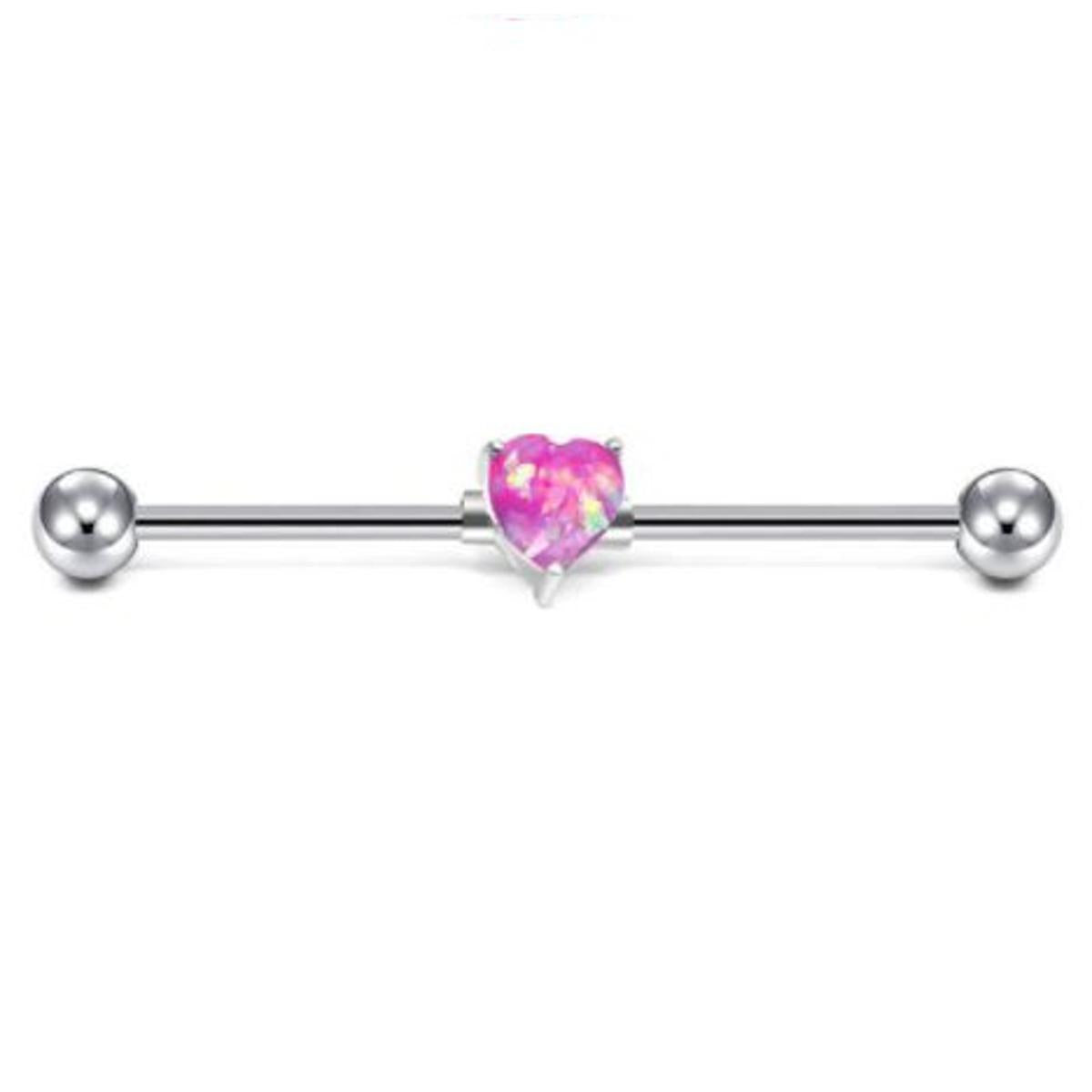 High Quality Steel 38mm Ear Plug 14G Piercing Industrial Cartilage Ear Jewelry – Earrings Online in Pakistan | Hanaya