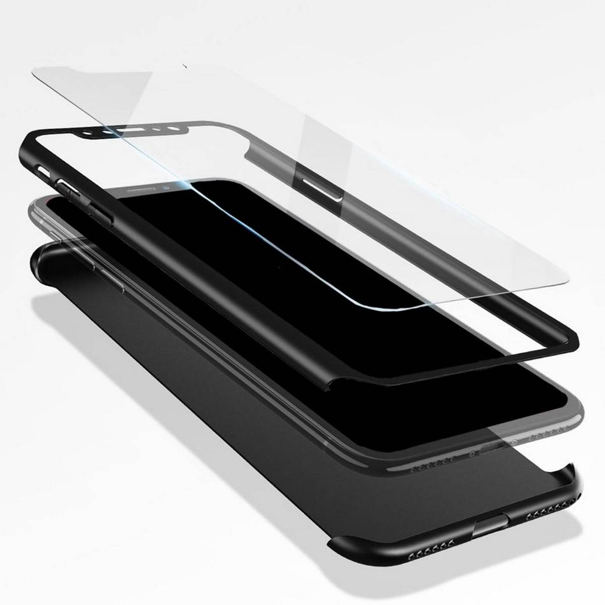 Soft Classy Matte Black Ultra Thin Luxury Tempered Glass Compatible For Samsung S10 – Accessories Online in Pakistan | Hanaya