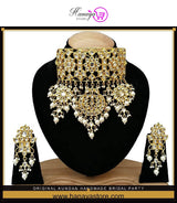 Original Kundan Handmade Bridal Party Wedding Engagement Jewelry Set For Women