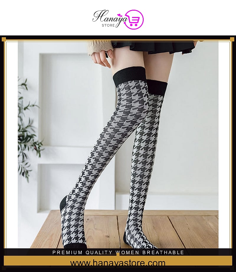 Premium Quality Women Breathable Fashionable Long Women Socks Pair Women Socks Fancy Socks – Buy stockings, tights & leggings online in Pakistan