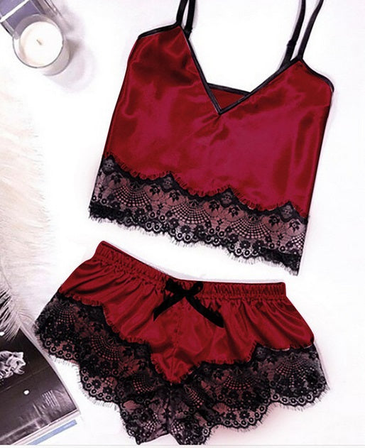 Premium Quality Nightdress Pajama Pajamas Set Stretch Body Dress Sleepwear Lingerie Nightgown – Nighty Sleepwear Bridal Loungewear Lingerie Pakistan | Hanaya Store