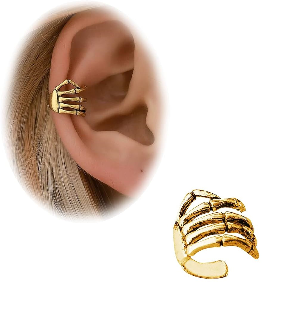 1 Piece Adjustable Ear Clip Cuff for Conch – High Quality Stainless Steel, Comfortable No-Piercing Style, Elegant & Durabl...