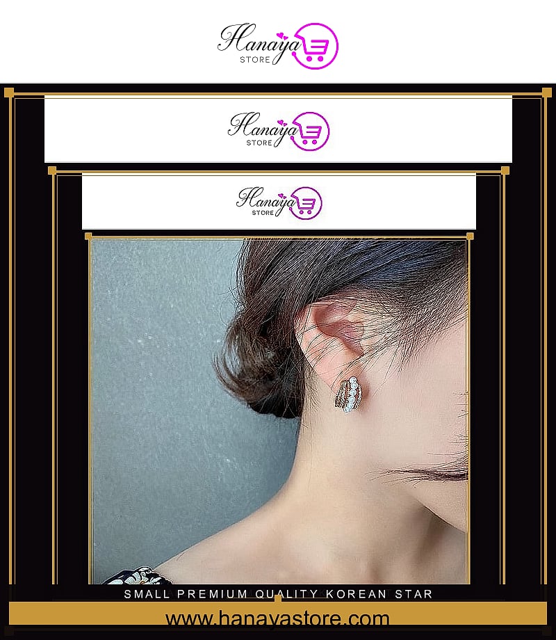 Small Premium Quality Korean Star Elegant Stylish Fashion Earring For Girl – Earrings Online in Pakistan | Hanaya
