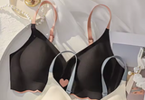 Ice Silk Seamless Sports Bra – Ultra-Thin Wireless Lifting Bra