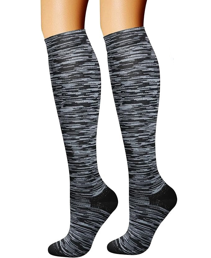 Fancy Compression Socks 15-20mmHg – Medicated Unisex Support for Better Leg Health – Close Up – Compression Socks | Hanaya...