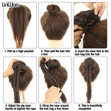 Synthetic Bubble Twist Fishtail High Elastic Wig Women Hair – Hair Patch Wig Bangs Clip in Hair Extension Pakistan | Hanaya Store