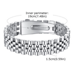 Stainless Steel SS Premium Bracelet Stylish Wristband for Men, Couples Jewelry Gift Best Stylish – Image 2 of 2