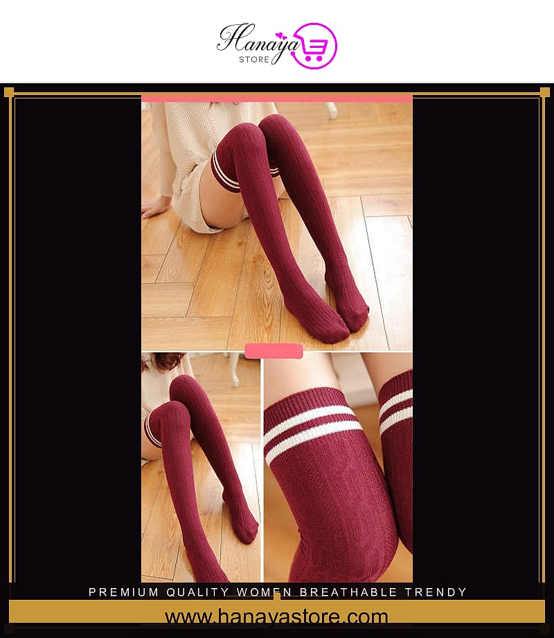 Premium Quality Women Breathable Trendy Fashionable Long Women Socks Pair Women Socks Fancy Socks – Buy stockings, tights & leggings online in Pakistan