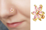 1 PIECE Piercing 16G (1.2mm) Elegant Body Jewelry Elegant – View 4 – Earrings | Hanaya Pakistan