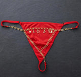 Adjustable High Premium One size Quality Pearl Panty G-STRING Panties Underwear Underpants Bikini Elastic Body Chain Lin